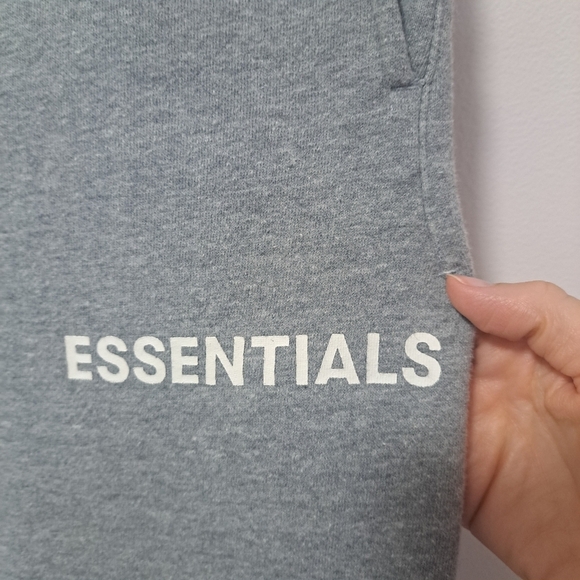 Essentials Fear Of God fleece lounge pant grey Small - Picture 7 of 10